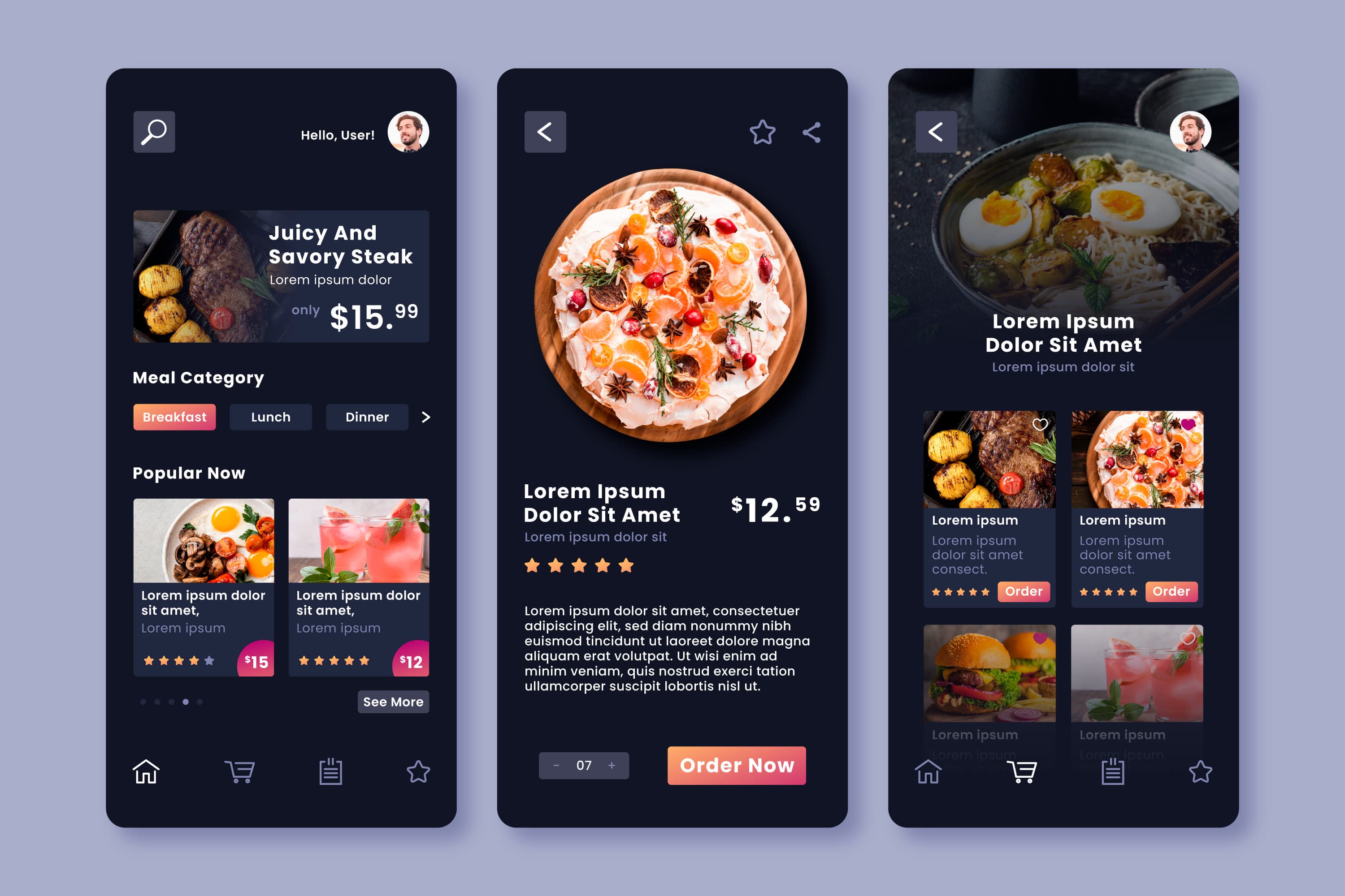 Mobile App UI Design